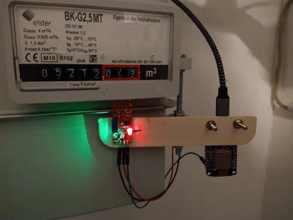 Home Sensor Network Part 6 - Reading The Gas Meter